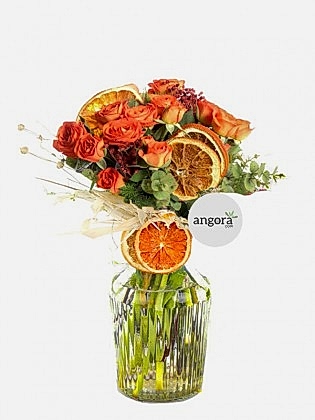 Orange Roses