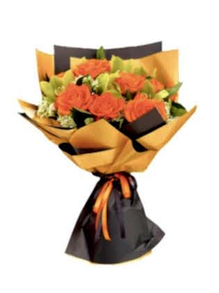 Basic Orange - Güller ve Orkideler