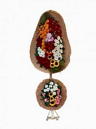 Lux Çift Katlı Çelenk